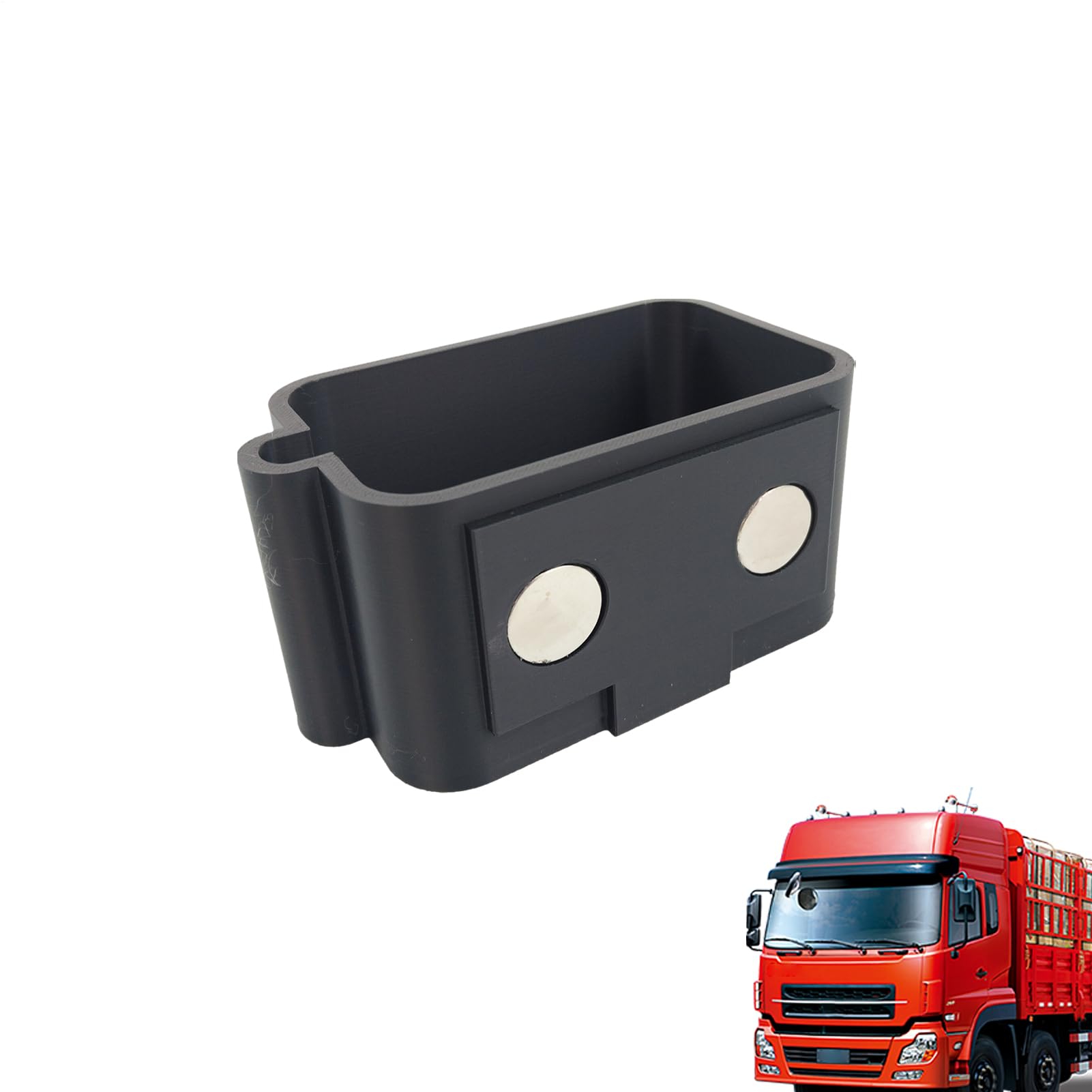 Soporte de pared para botellas de aceite de coche organizador magnético desmontable