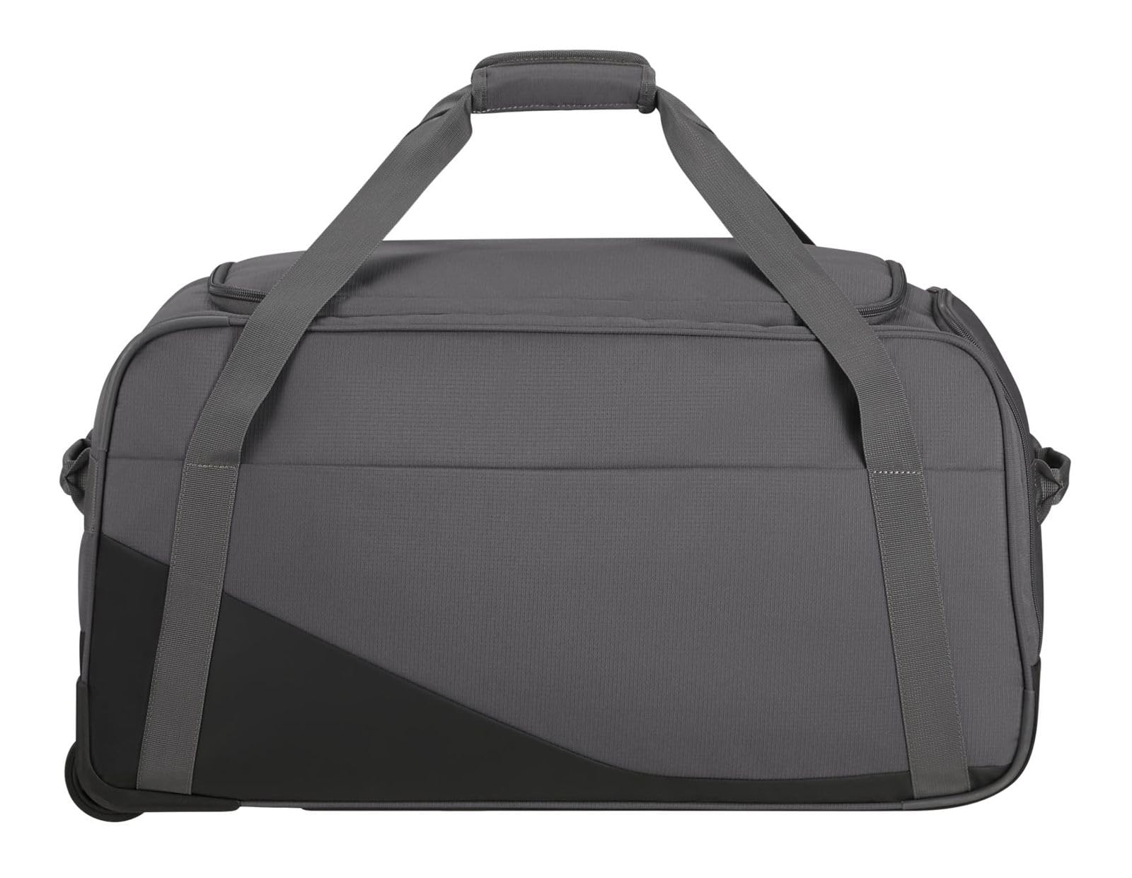 American Tourister City Racer - Torba podróżna z kółkami 68 cm, 98 L - Dużo miejsca do przechowywania i oddzielna komora na buty - Wodoodporna, wiele uchwytów, wytrzymała - Czarna