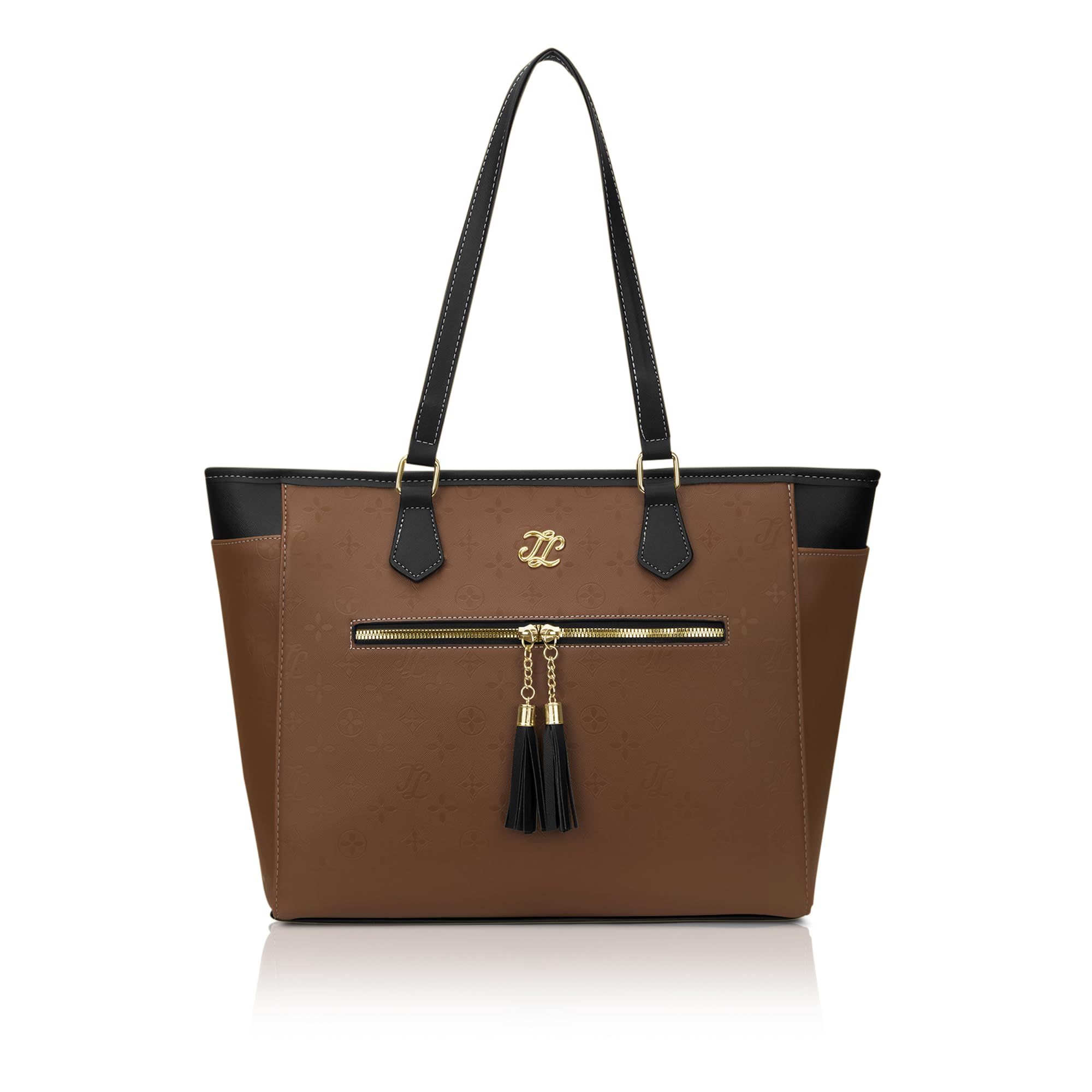 Women's Knoxville Monogram Tote Laptop Bag | Tote Laptop Bag for Work | Ladies Purse | Stylish Shoulder Bag | Gift for Women-image-23
