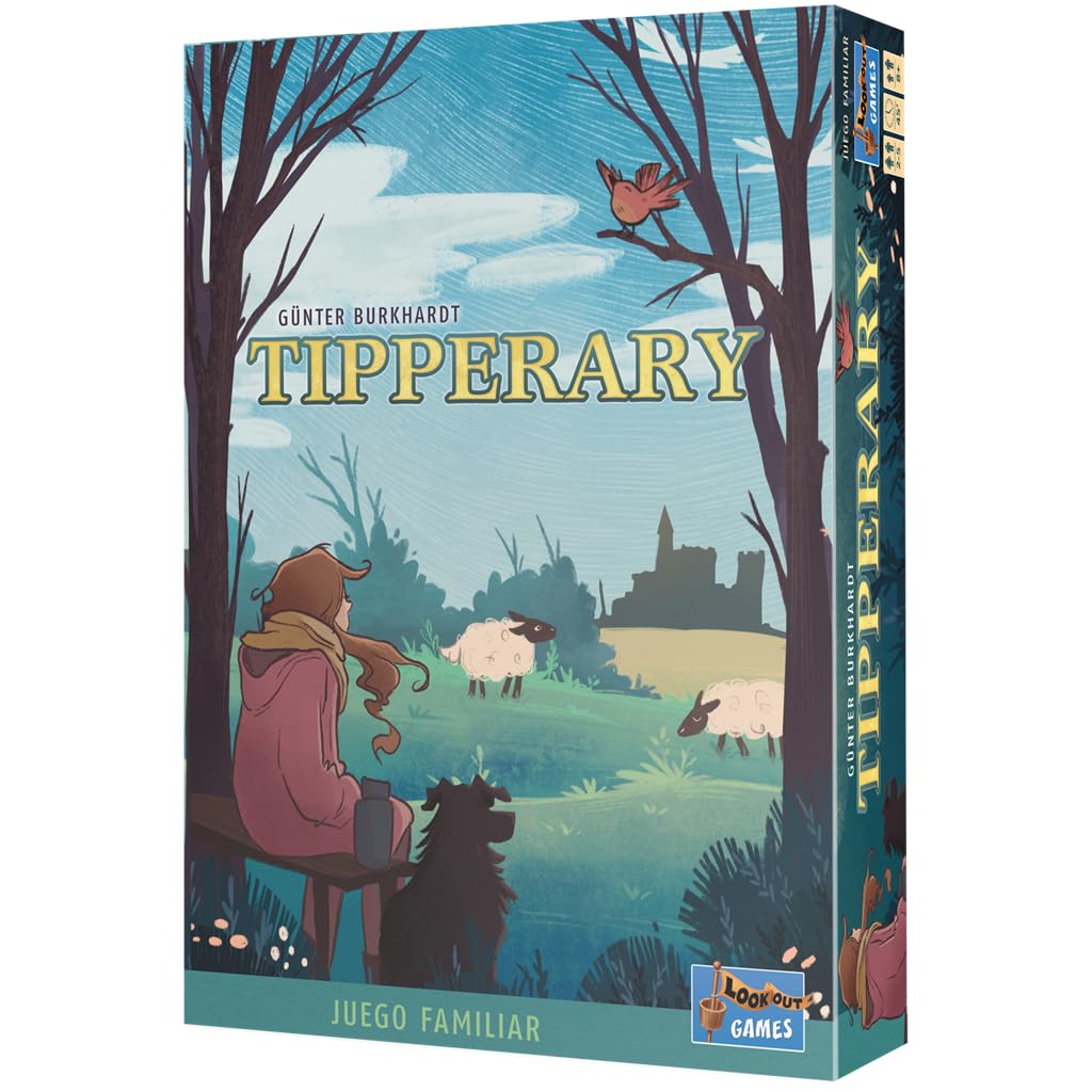Asmodee Tipperary, Gioco da Tavolo, A partire da 8 anni, Da 2 a 5 Giocatori, 45 Minuti per Partita, Spagnolo, Lookout