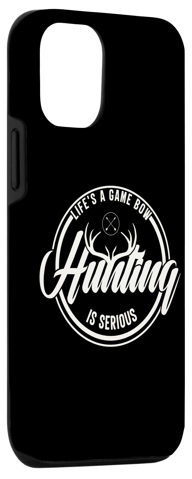 iPhone 15 Lifes A Game Bow Hunting Is Serious Apparel Case - Image 3