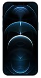 Apple iPhone 12 Pro Max 5G, US Version, 256GB, Pacific Blue - Unlocked (Renewed)