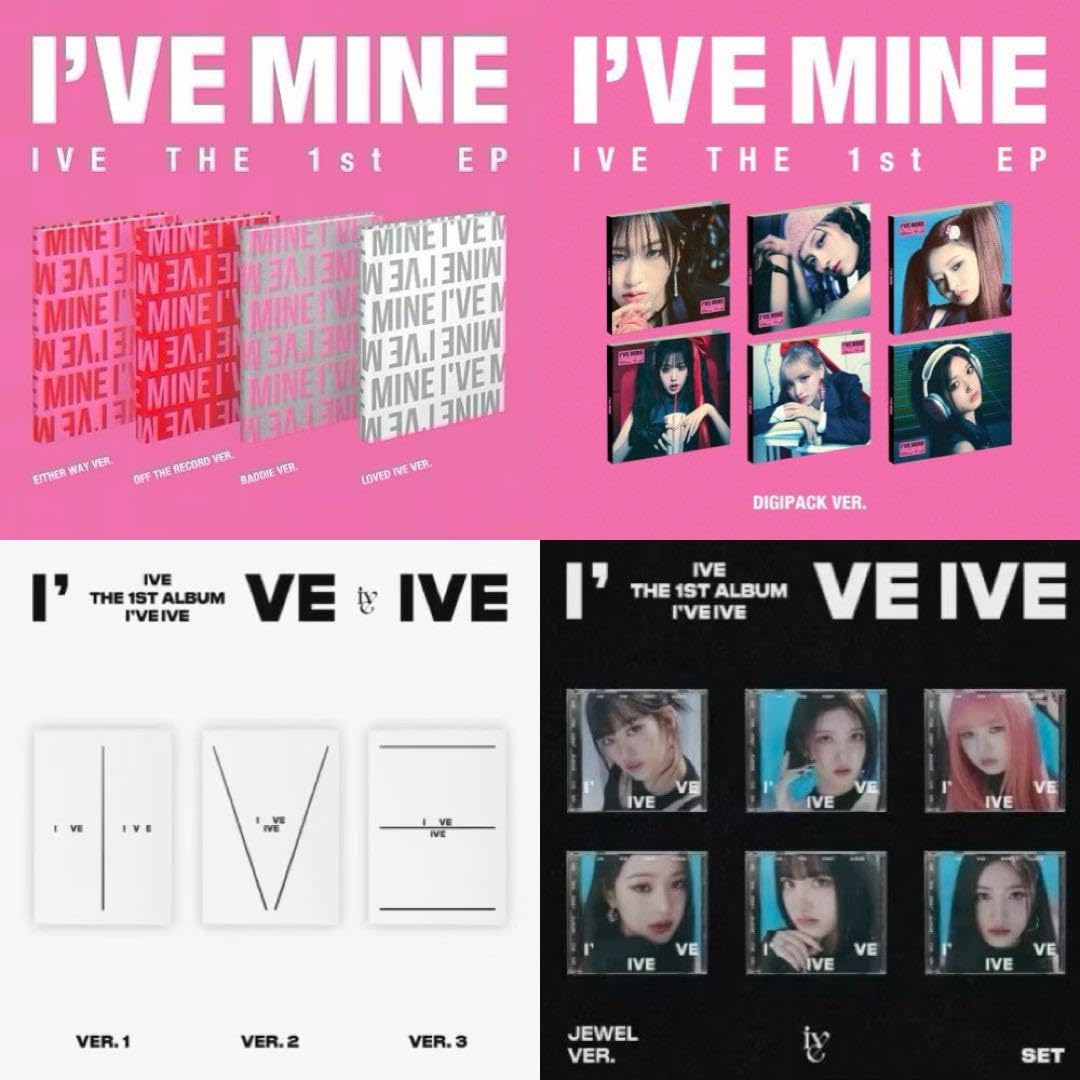 Amazon.co.jp: IVE I'VE IVE 9形態＋I'VE MINE 10形態 : おもちゃ