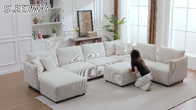 Amazon.com: Oversized Modular Sectional Sofa Couch, Modern Sleeper