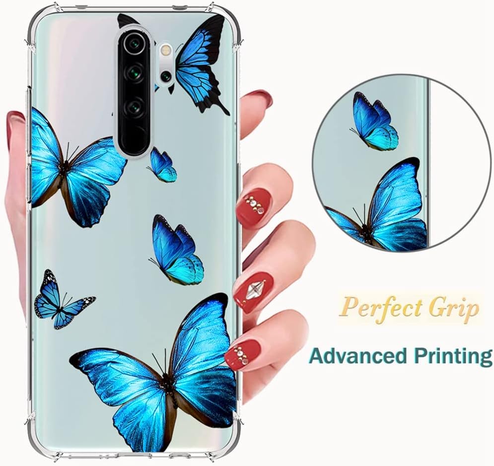 JAWSEU Custodia Compatibile con Xiaomi Redmi Note 8 Pro
