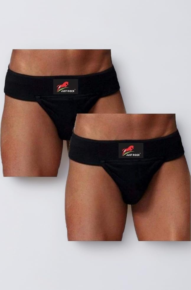 Gym Cotton Supporter with Cup Pocket Athletic Fit Brief Multi Sports Underwear Outdoor Inner and Wear Soft Underpants