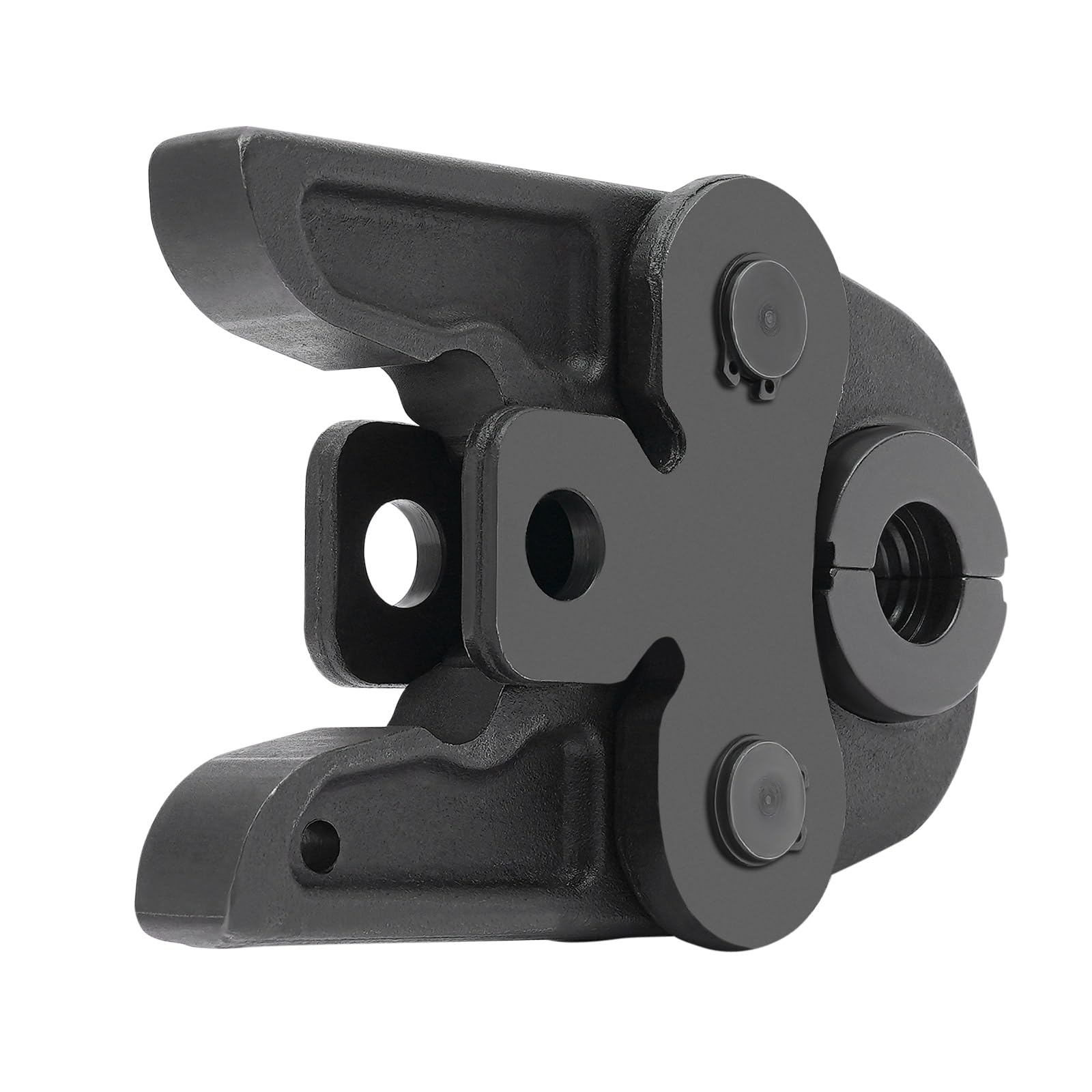 Pinza per schiacciare TH16-32 mm con 4 inserti TH per il collegamento di tubi in alluminio e plastica, tubi PEX, tubi in PB con raccordi in rame, passacavi in acciaio inox, passacavi in rame e