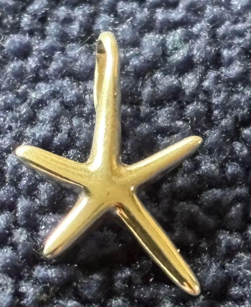 可愛い星型シルバー本物鎌倉シルバーアクセサリー店の可愛いアクセサリートップ︎