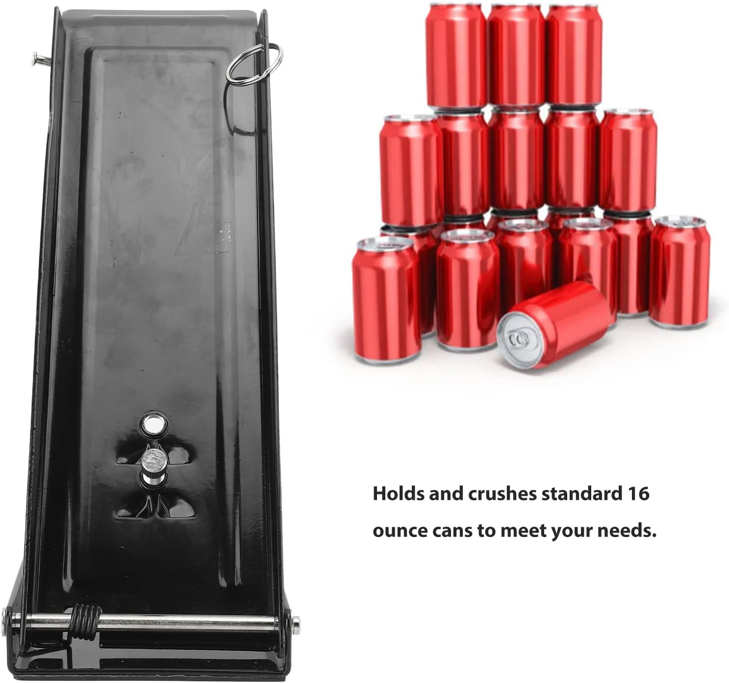 Foot Operated Can Crusher, Floor Foot Can Crushers for Recycling, Floor Can , Aluminium Can Crusher for 16oz Aluminum Soda Bear Tall Tin Cans, Depisuta3uybz7m16g