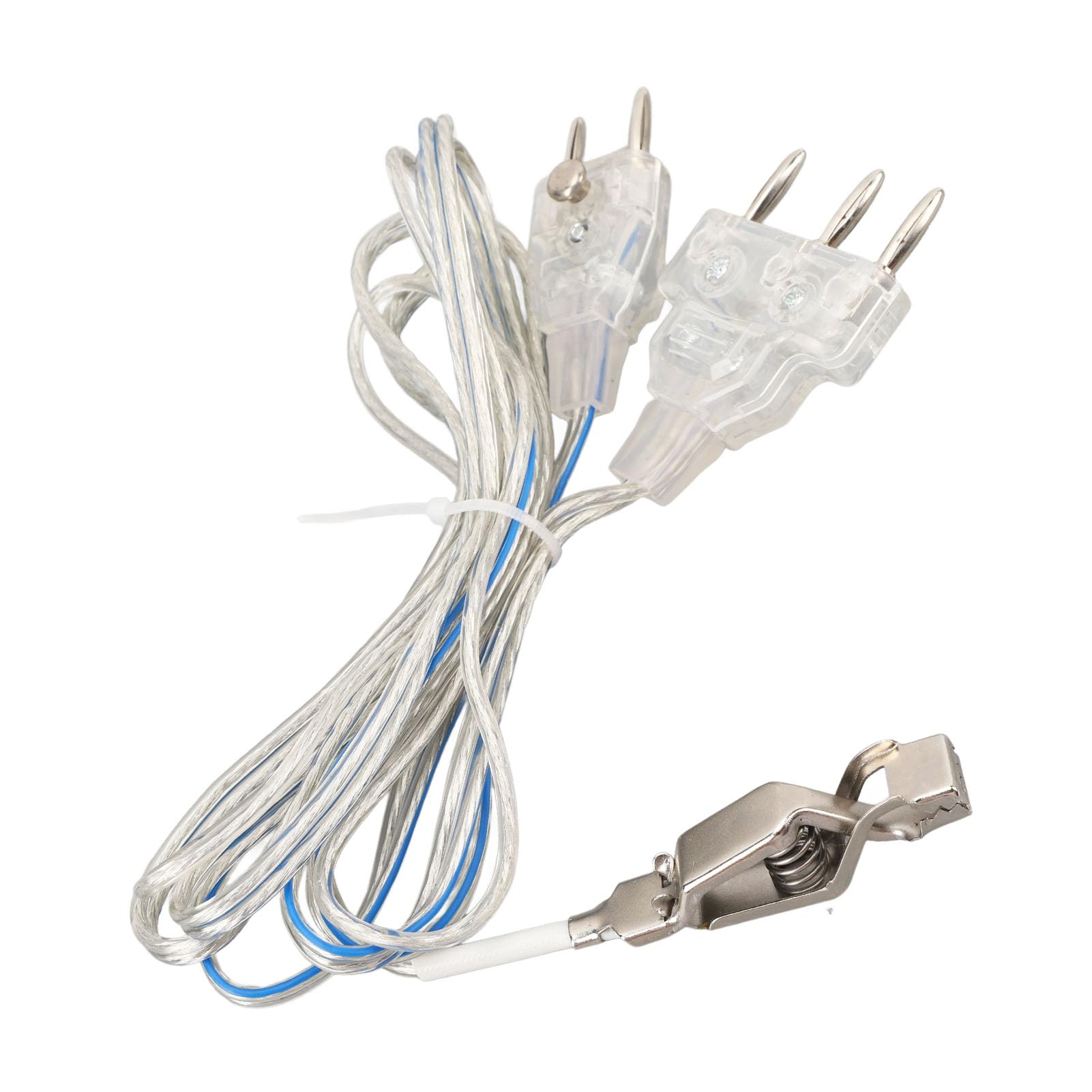 Tomantery Epee Body Cord, Robust Stainless Steel Plastic Fencing Head Wire Transparent for Sabre