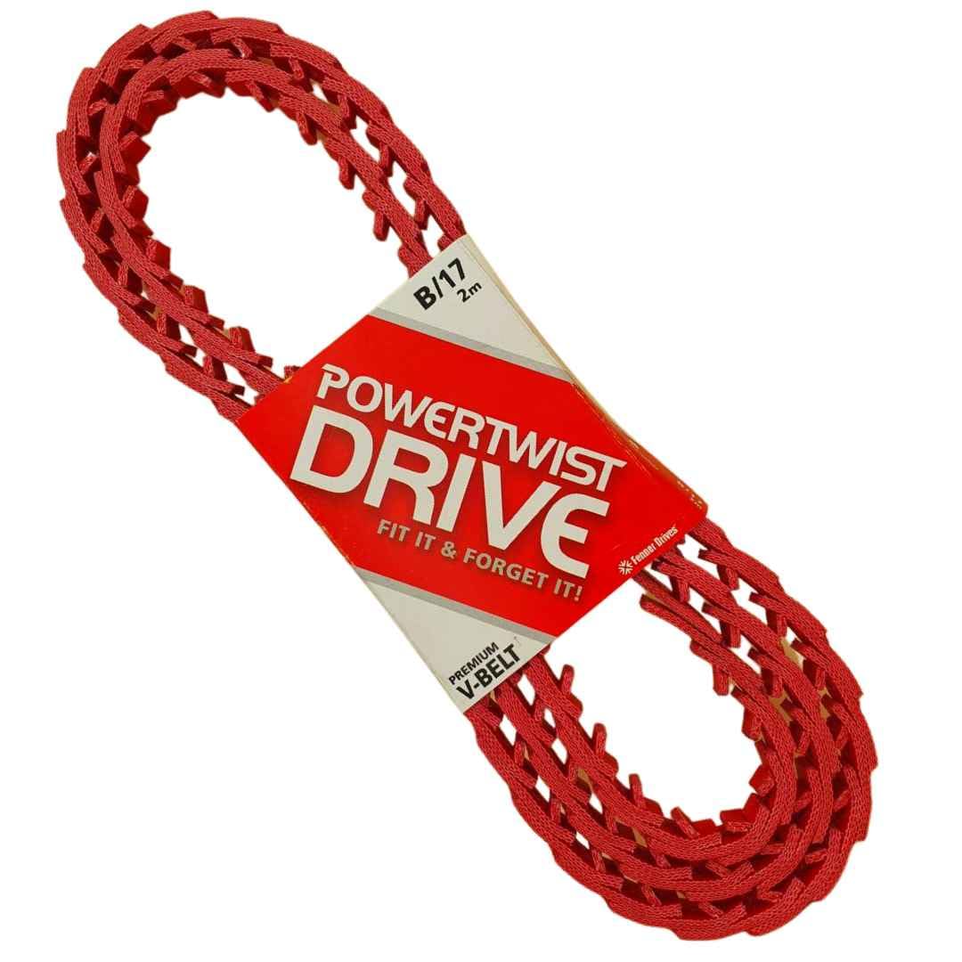 Fenner Drives 0410020 Z/10 - Cinghia trapezoidale in poliestere/poliuretano, sezione Z, larghezza superiore 10 mm, lunghezza complessiva 33 '