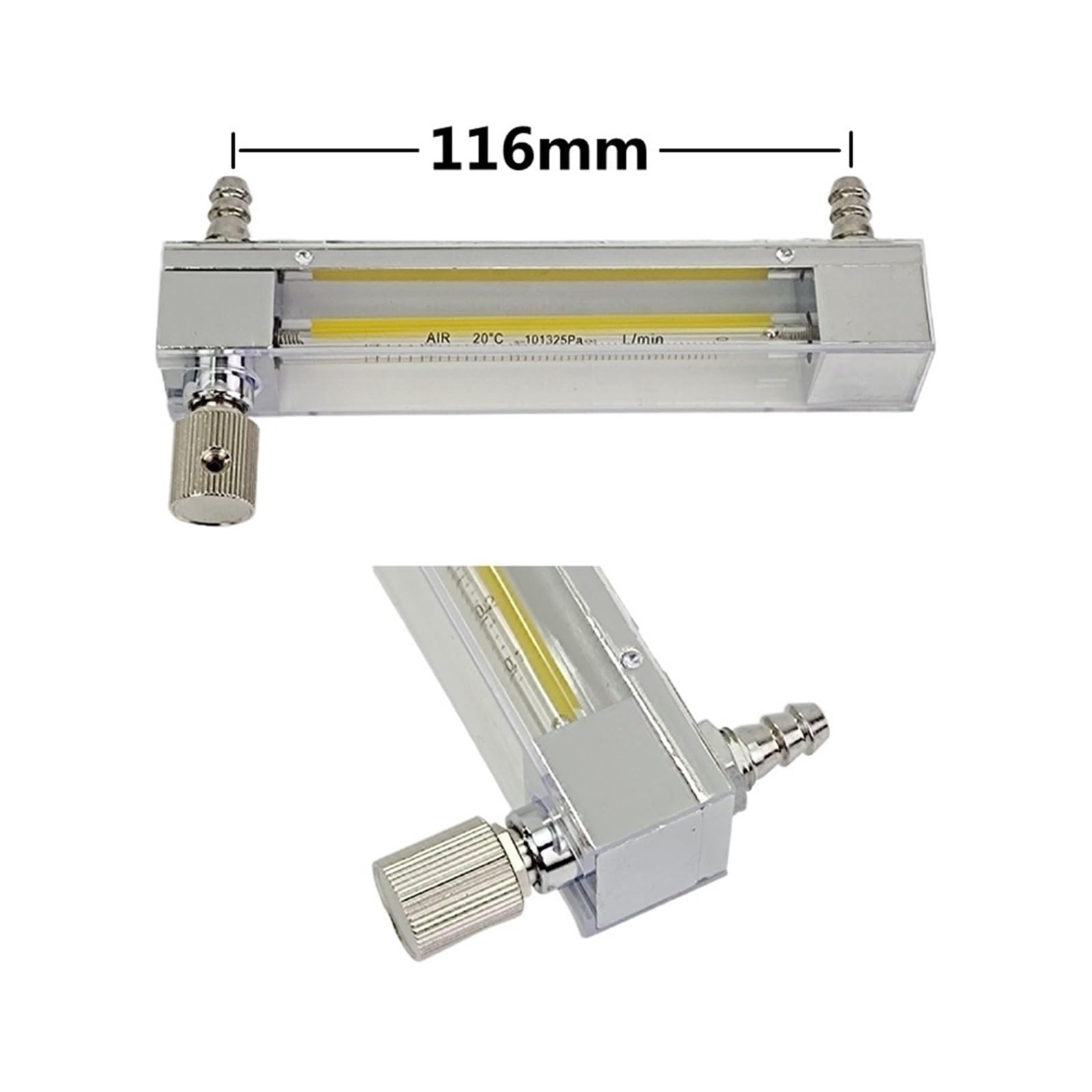 Caudalímetro de rotor LZB3-10WB Caudalímetro de flotador de aire(30-300ml/min)
