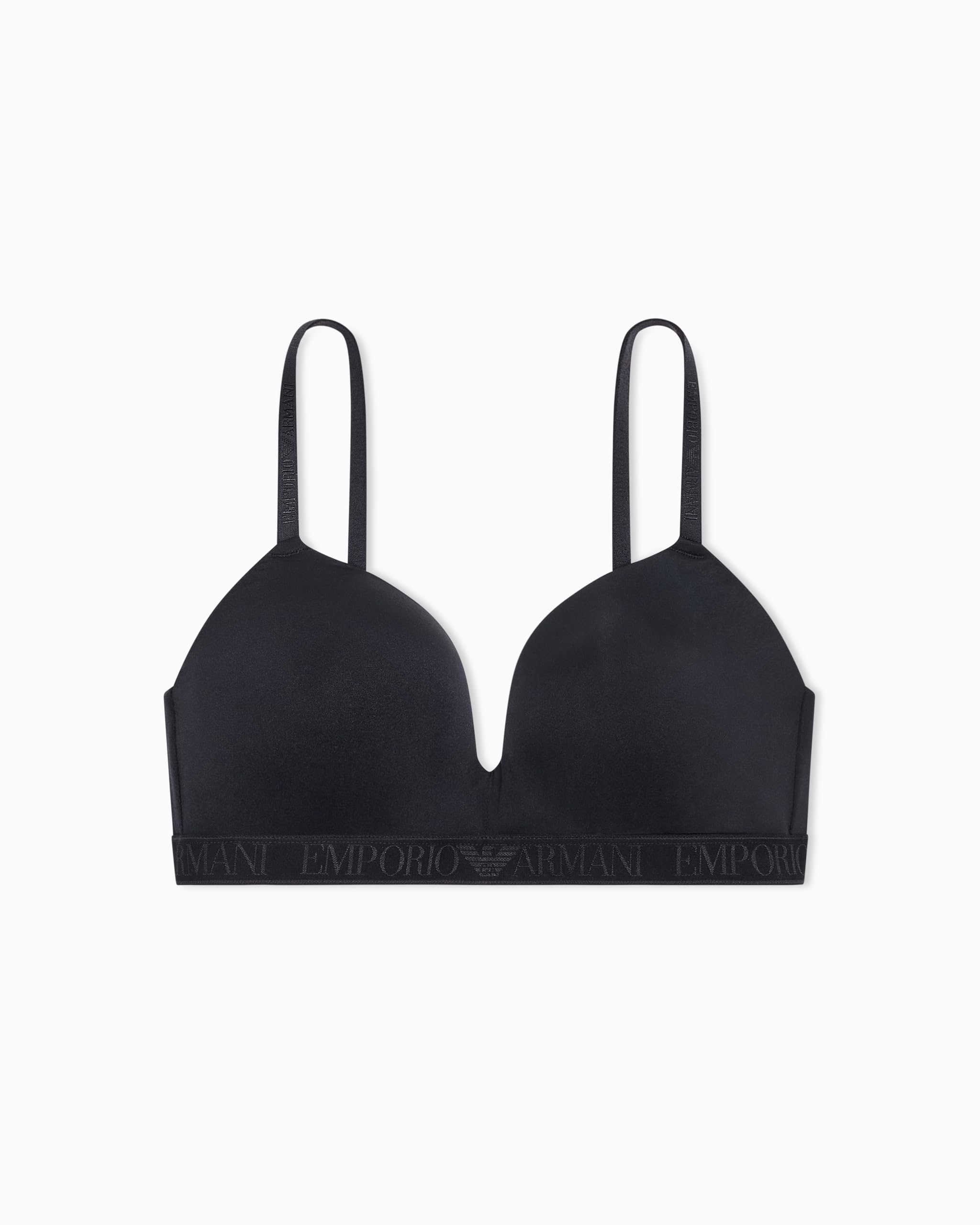 Emporio Armani Women's Microfiber Triangle Bra Padded Bra
