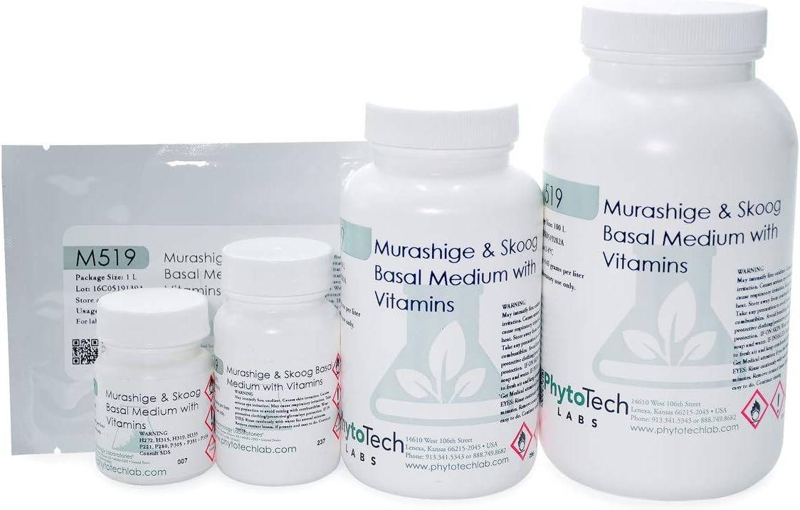 Murashige & Skoog Basal with with Vitamins (5 L)