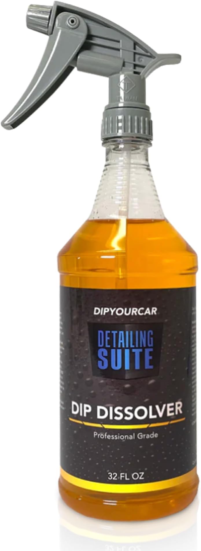 com Plasti Dip Dissolver - Finish Remover, Striper, and Cleaner for Plastic Dip Painted Cars - Liquifies and Removes Dip to Thin to Peel (32 oz Spray Bottle)