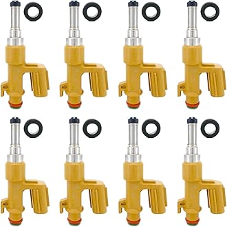 8X Fuel injectors For 2008-2021 -TOYOTA- Land Cruiser Sequoia Tundra 4.6L 5.7L V8 / 23250-0S020 23209-09150 23209-39165 FJ1054