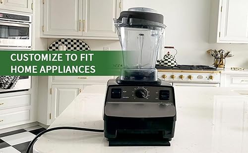 Xcel Anti Vibration Acoustic Pads - Versatile Foam Rubber Pads For Appliances And Furniture Value Pack, Neoprene Foam Anti Vibration Pads With Adhesive 6" X 6" X 1/4", (8 Pieces) #TOP2