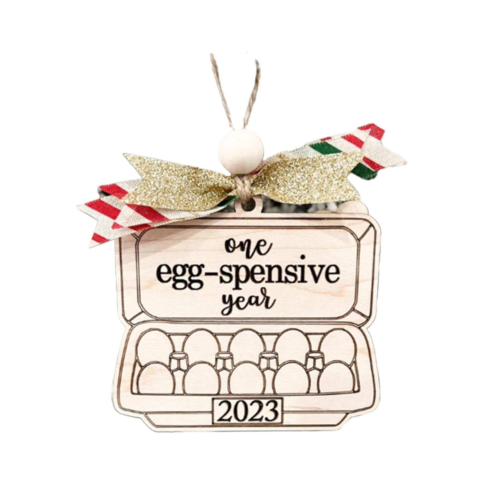 Xinsheinelry Whimsical Wooden Easter Eggs Pendant Playful Decoration Pendant