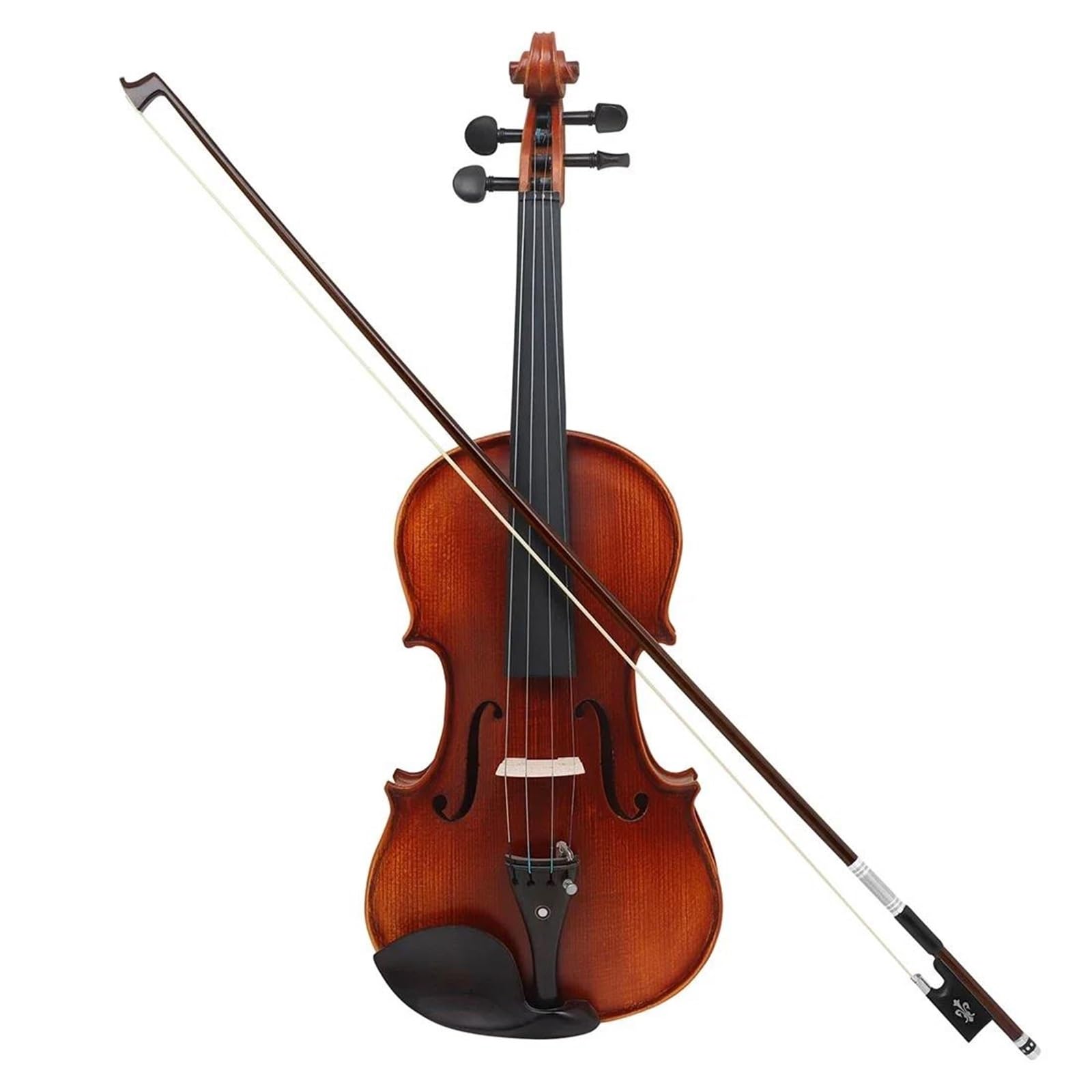 Archet De Violon Pour Pratique Archet et étui pour violon 4/4 en bois de santal accessoires professionnels pour la pratique et la performance