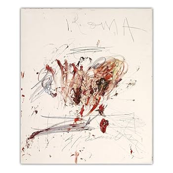 サイ・トゥオンブリー Venere Sopra Gaeta ポスター A2版 サイ・トゥオンブリー Cy Twombly』スウェーデン現代美術館制作