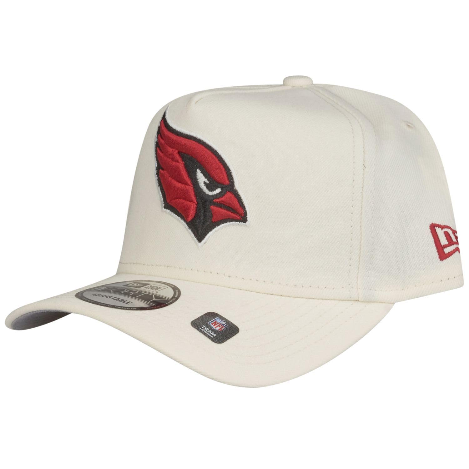 New Era 9Forty A-Frame Cap - Arizona Cardinals Chrome White - One Size