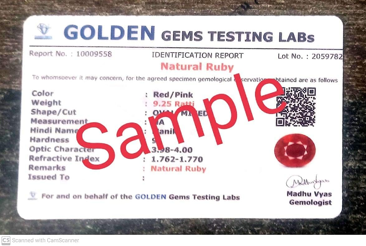 5.25 ラッティ 天然 超品質 ビルマ 非加熱未処理 地球 マインドラボ認定 AA++ 品質 ルビー マニック/マナック 占星術目