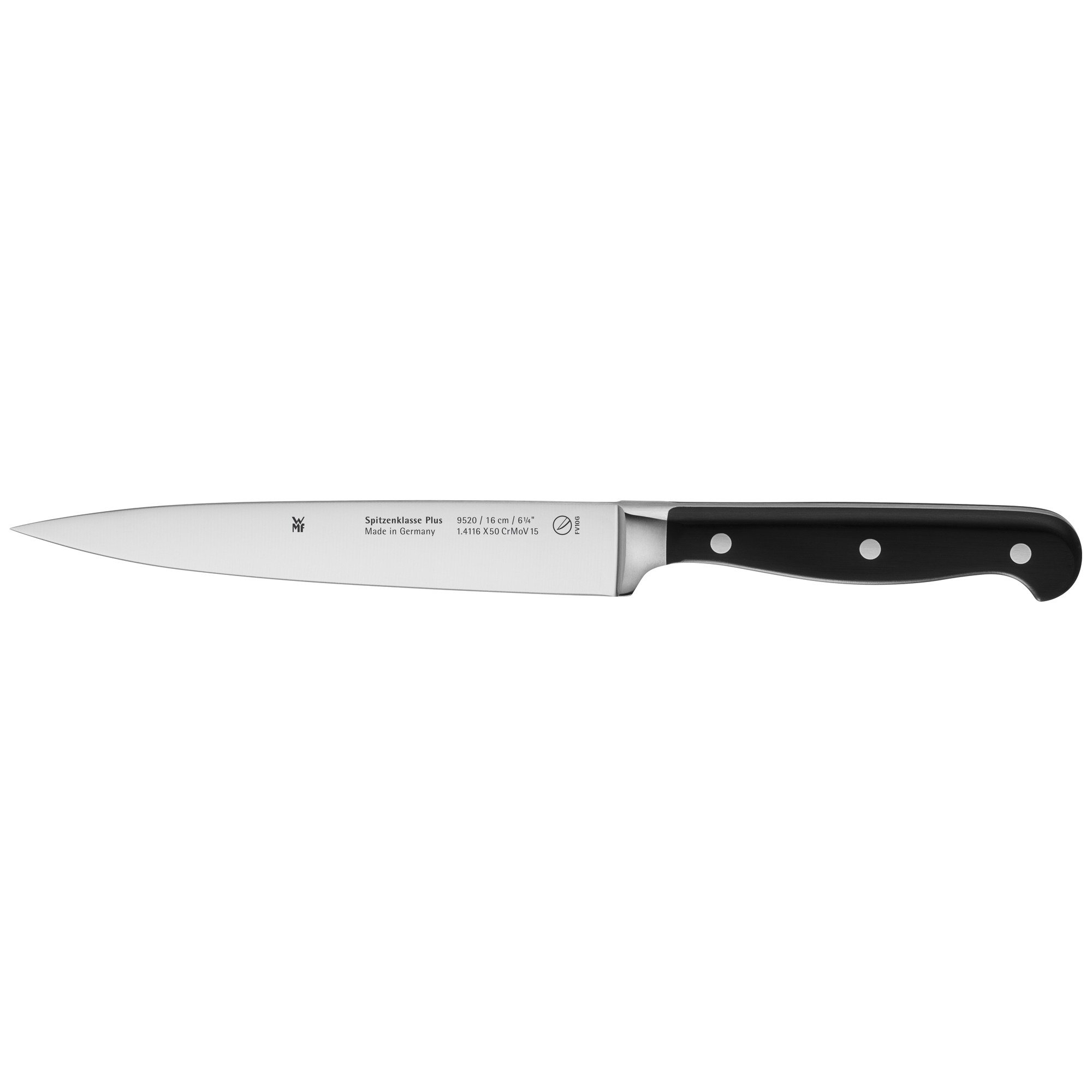 Couteau à découper WMF Spitzenklasse Plus 32 cm pour tranches fines sans effort