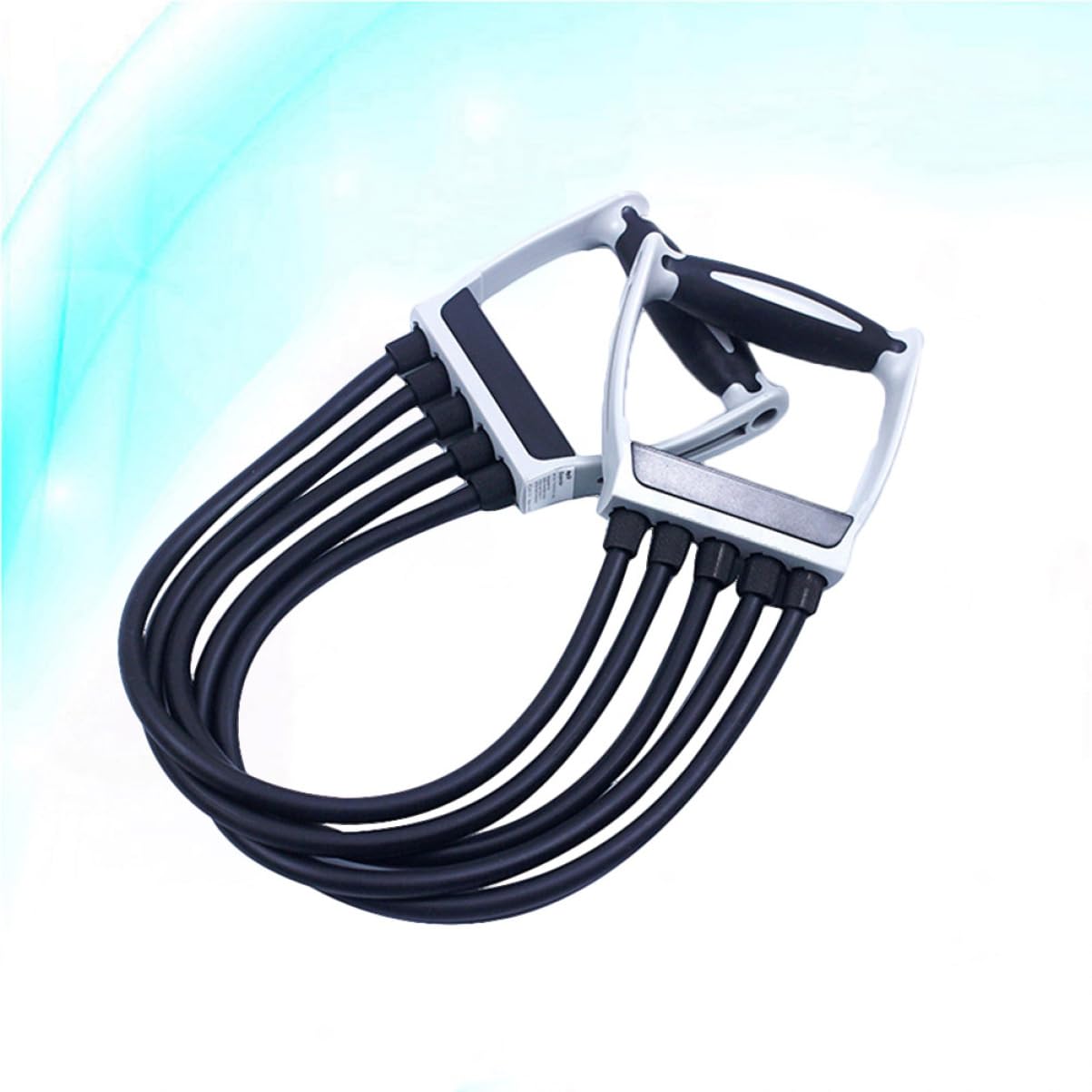 YARNOW Chest Expander Chest Pull Exerciser Latissimus Dorsi Exercise Shoulder Workout Equipment Arm Pulling Resistant Band Muscle Training Equipments Dual Purpose Resistance Band Trainer, 76*13cm