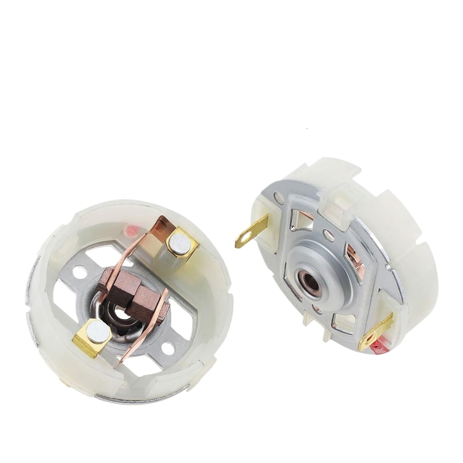 2Pcs RS550 RS380 RS775 DC Motor Carbon Brush Holder For Electric Drill/Electric Screwdriver With Copper Brush DC Motor Tool(Type-G RS775)