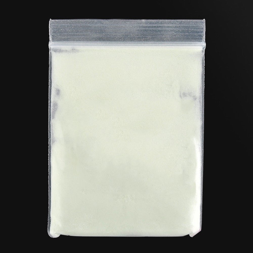 LHTLFluorescent Super Bright Glow Pigment Glow in the Dark Luminous Powder (Blue Green)