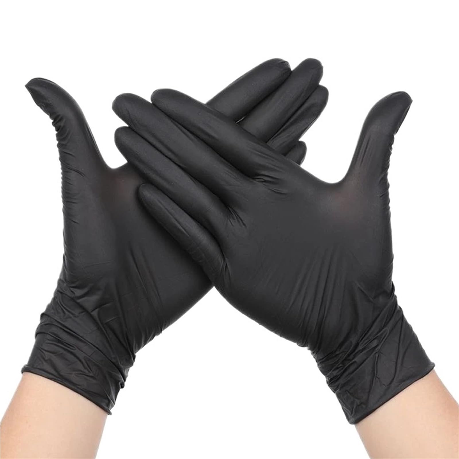 Genérico Guantes de trabajo nitrilo, guantes industriales texturizados for automóviles