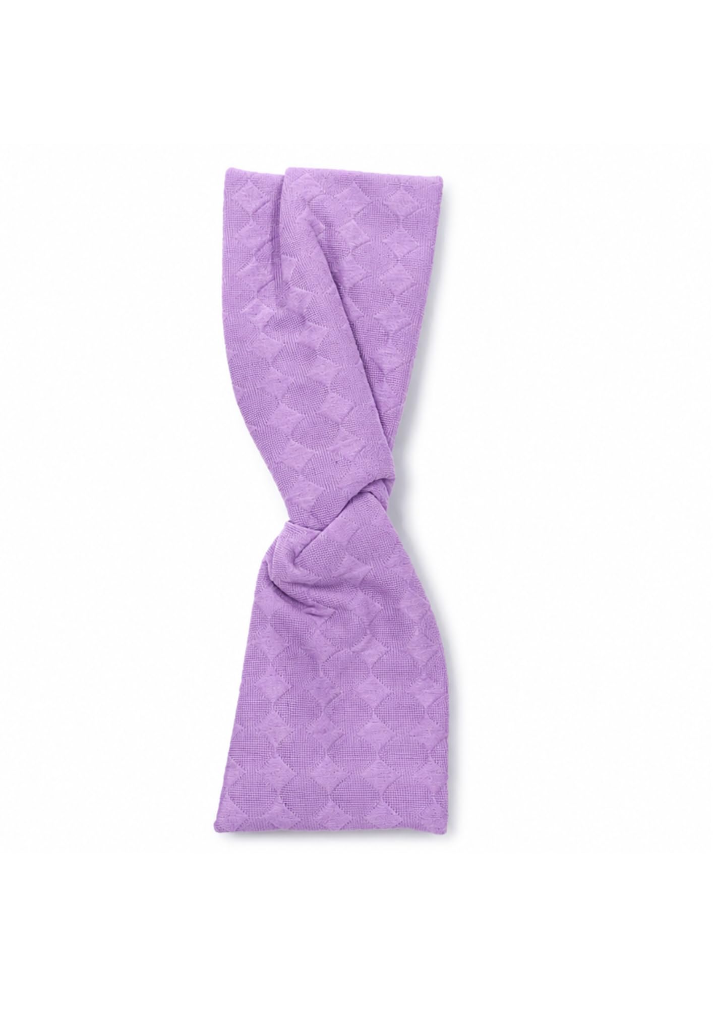 Lavender textured Adjustable headband for women, casual wear hair band, premium material, Lavender (Pack of 1)-image-48