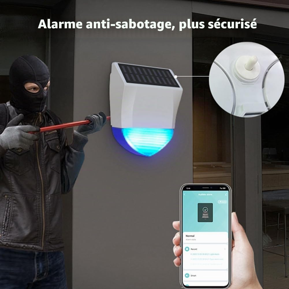 1Set NEO Graffiti Alarme Intelligent et Zigbee pour Extérieur Alarmes Anti-Pluie et Résistants au Soleil Alarme et Alarme Zigbee