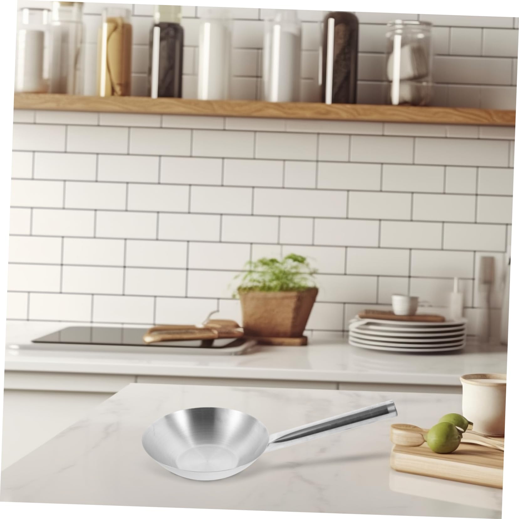 LABRIMP Louche à Eau Acier Inoxydable Outil De Cuisine Et Jardinage Louche à Manche Court Pratique