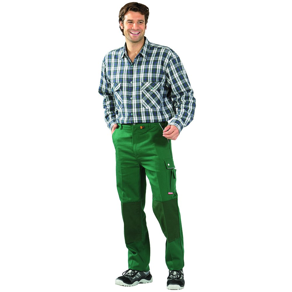 Planam 452049 - Franela camisa del tamaño 49/50 "2001", 4xl, cuadros verdes