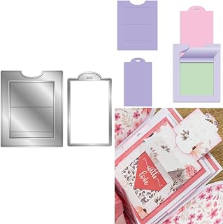 Exploding Box Dies for Card Making DIY Scrapbooking Christmas Birthday Embossing Stencil Die Cuts Punch Template Molds for Paper Crafting Handmade Craft Scrapbooking Supplies Scrapbook Album Decor