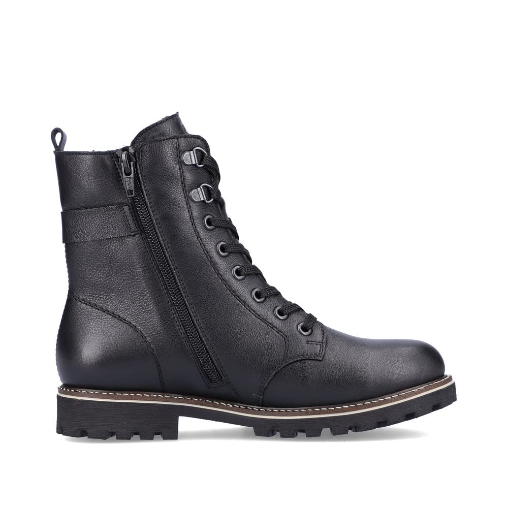 Remonte Femme Bottines D8475, Dame Bottes de Motard,Semelle intérieure Amovible,Hydrofuge,remonteTEX