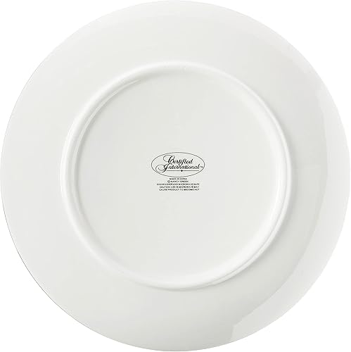 Miniatura 3 de Certified International Tequila Sunrise - Plato de ensaladapostre de 9 pulgadas, diseños surtidos, juego de 4, multicolor