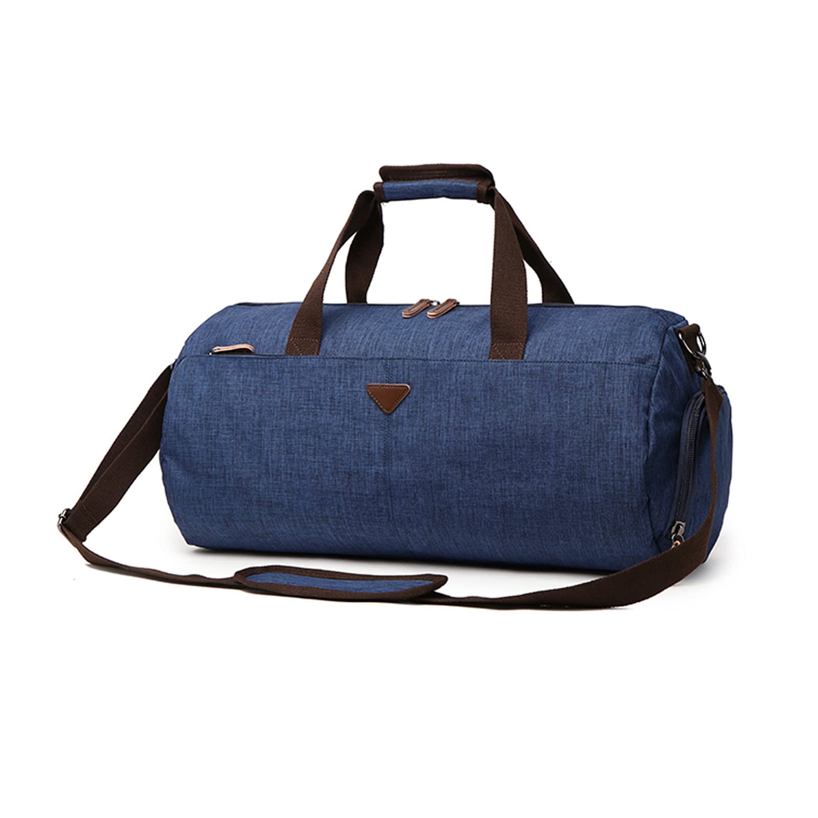 FANDARE Borsone da Viaggio Borsoni da palestra Tote da viaggio Borse a tracolla da Donna Uomo Borsa Sportivo Weekender Borsa Palestra Borsone Piscina con Scomparto Scarpe Borsa Sportiva Blu scuro
