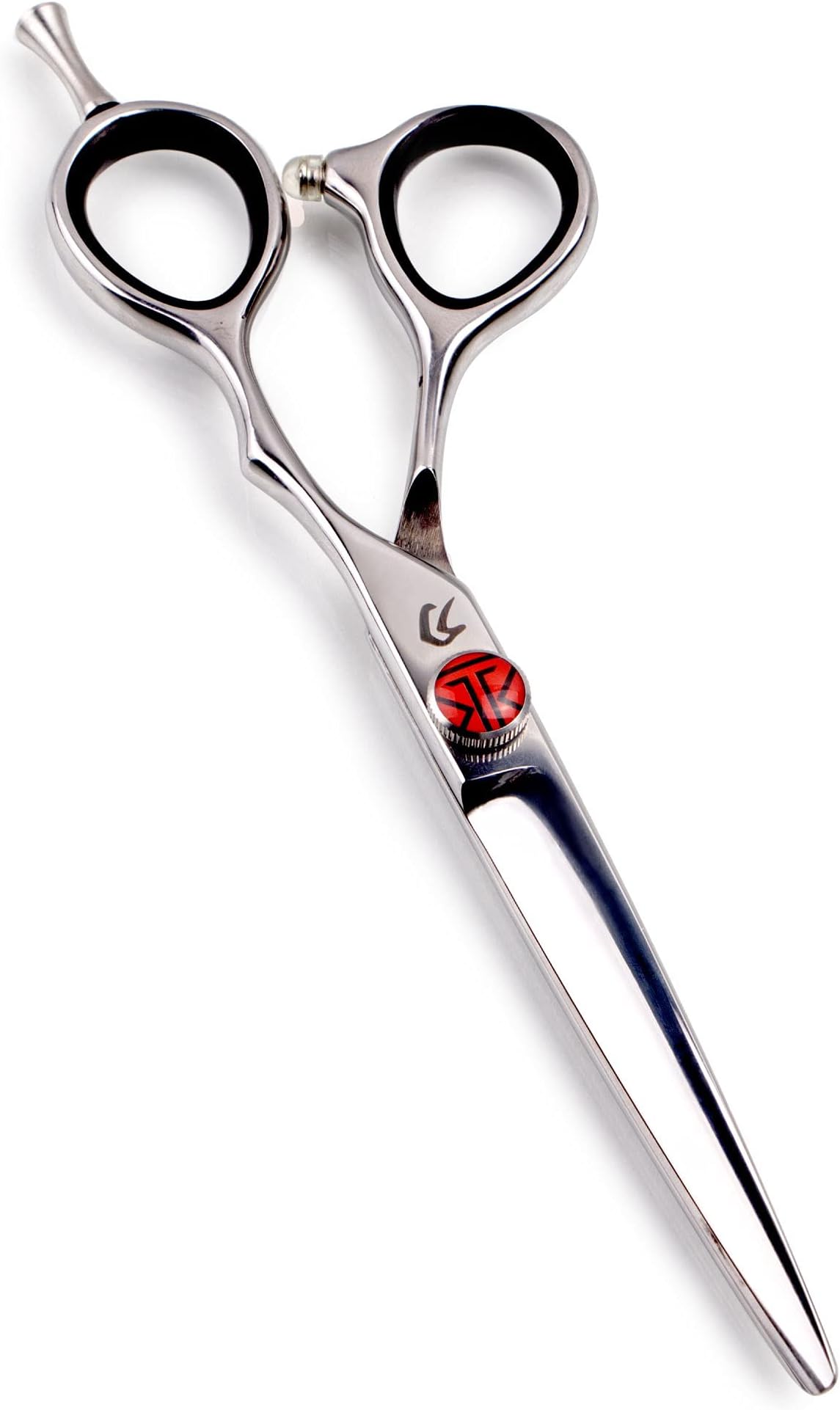 Tokko Katana Classic Professional Razor Edge 440C Japanese Stainless Steel Hair Cutting Scissors 6.5" Barber Shears With Adjustment Screw and Leather Case