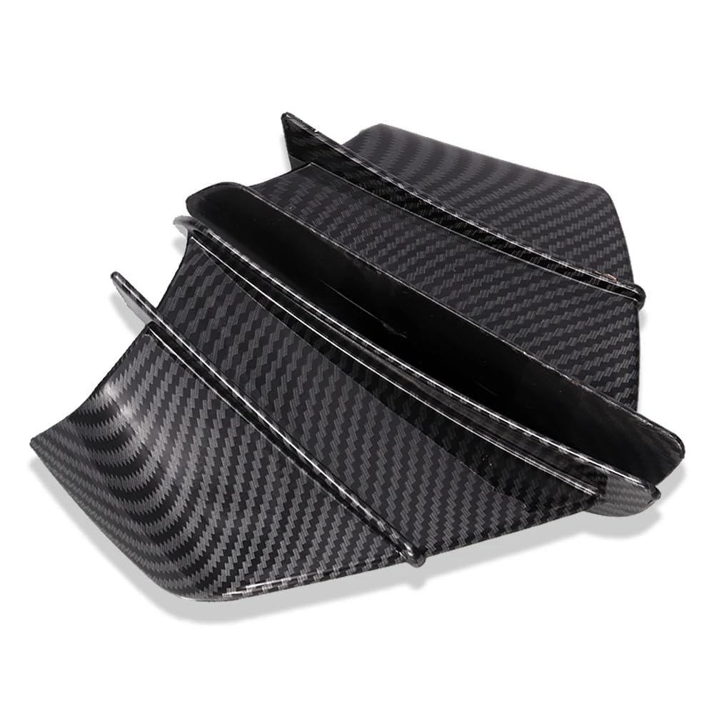 TDGHUNXC Aerodynamic Winglet Spoiler Fit for Yamaha Bruin 2011, Motorcycle Front Fairing Wing Deflectors Guard Trim,normal-B