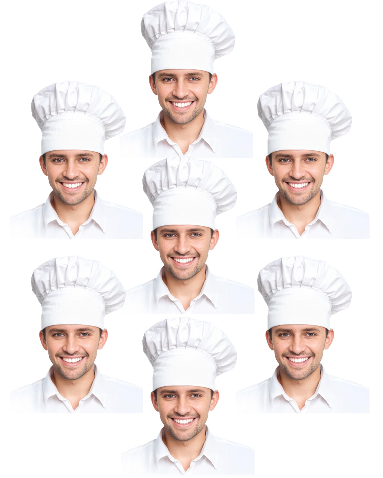 Xeoxarel Chef Hat for Men/Women, Baker Kitchen Cooking Cap