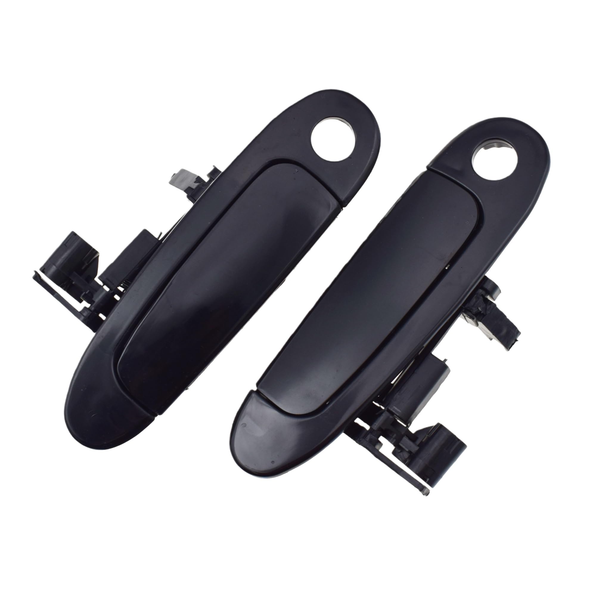 HIIAW Car Door Handle Cover Trim Outside Door Handle for Echo 1.5L 2000 2001 2002 2003 2004 2005(2 Pcs Front)