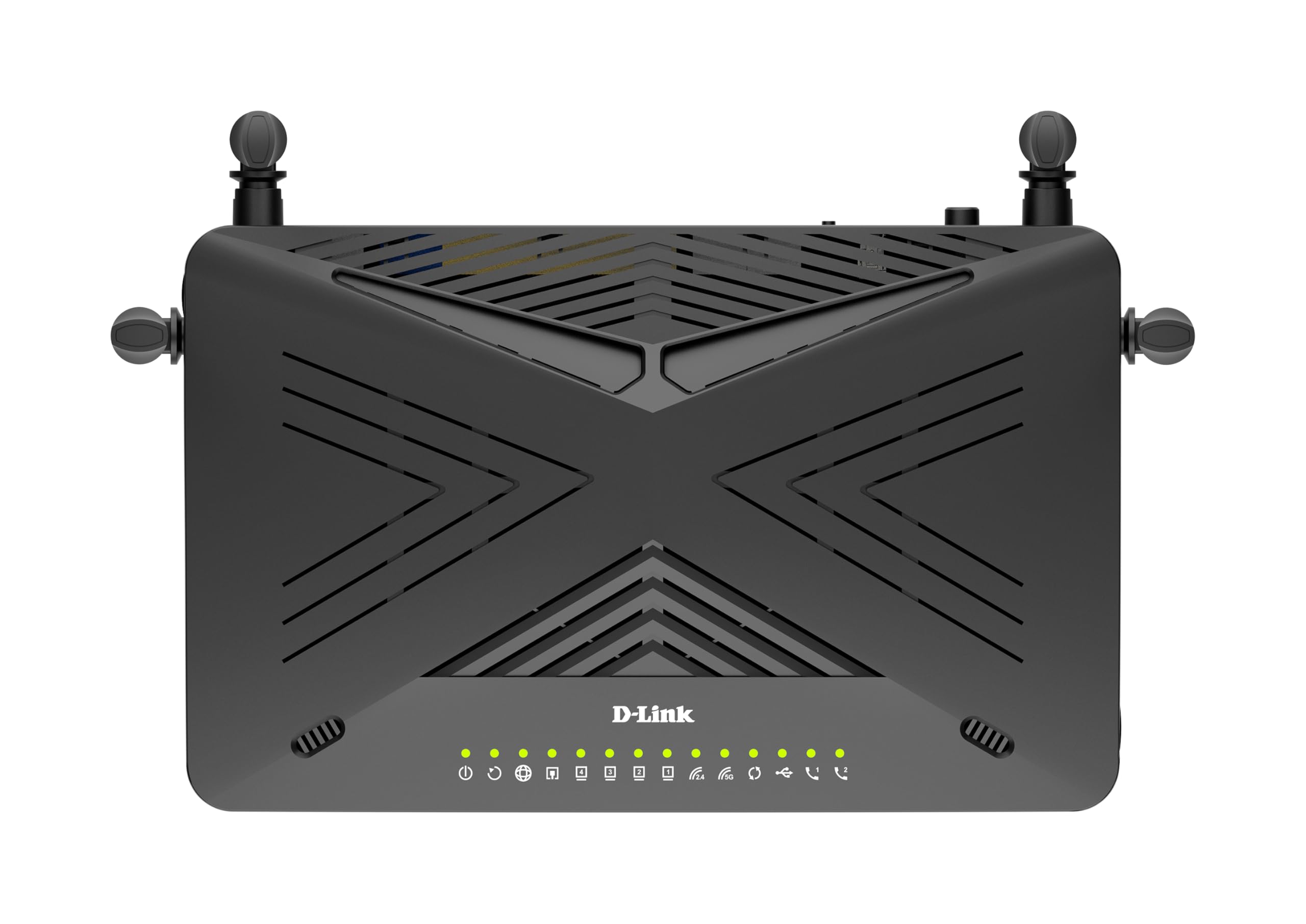 D-Link DSL-X3052E Modem Router Wi-Fi 6 AX3000 VDSL2/ADSL2+ con VoIP, Dual Band, 4 Porte Gigabit, Porta WAN Gigabit, USB 3.0, WPA3, OFDMA, MU-MIMO, Smart Home & Gaming