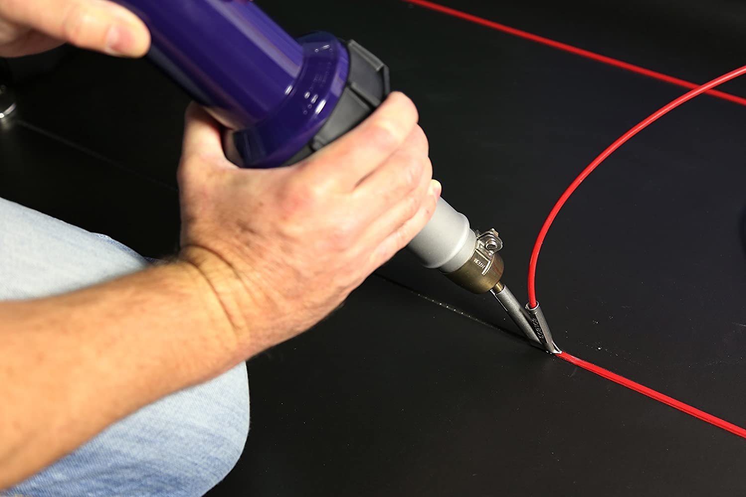 1600W Professional Hot Air Equipment Hot Blast Torch Overlap Air Welding Gun Welder Pistol Tool Hot Air Gun — view 3