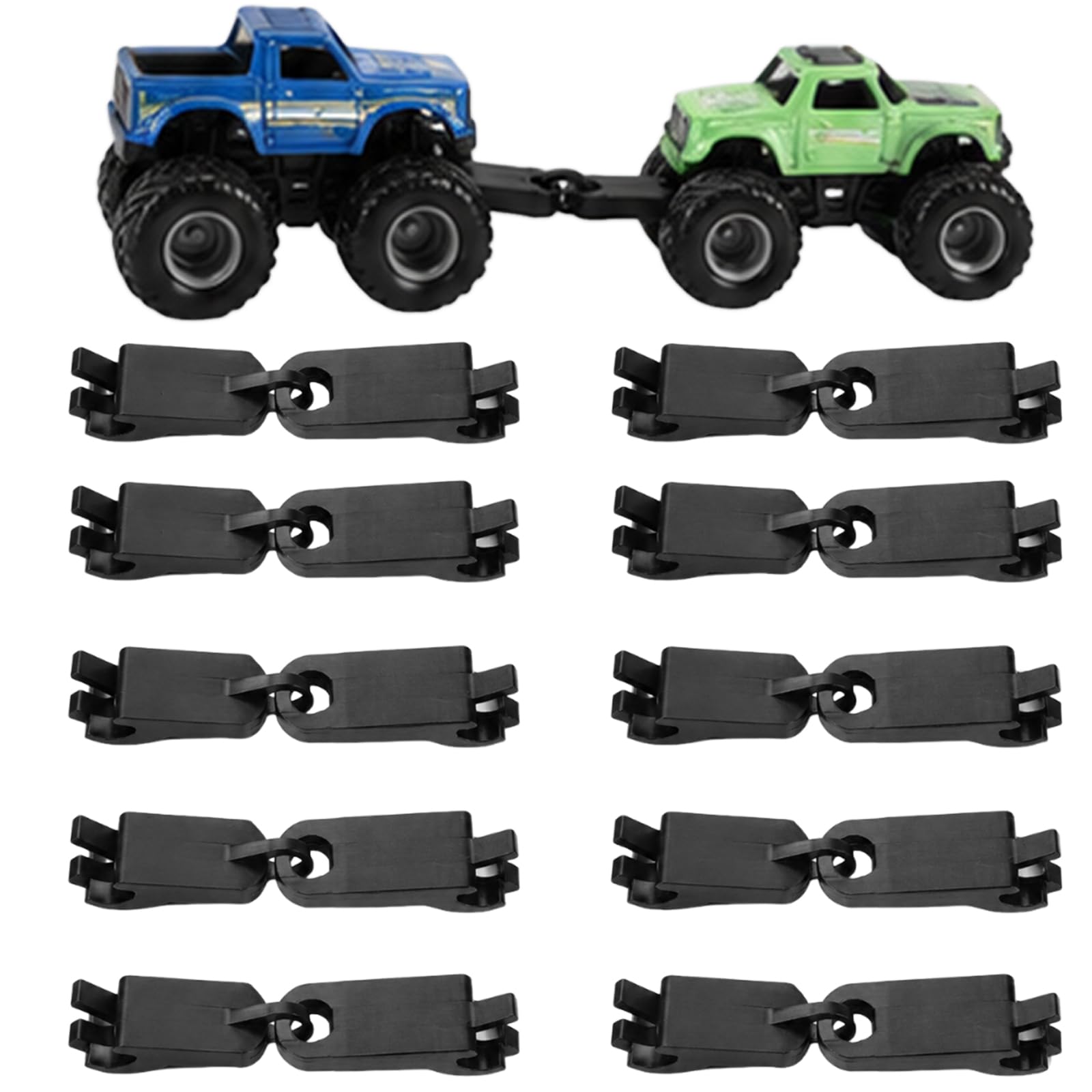 10 Pack Universal Monster Truck Train Connectors