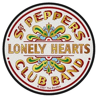 Beatles Patch Sgt. Peppers (9 cm) - Les Beatles, Paul McCartney, John Lennon, RIngo Starr, George Harrison