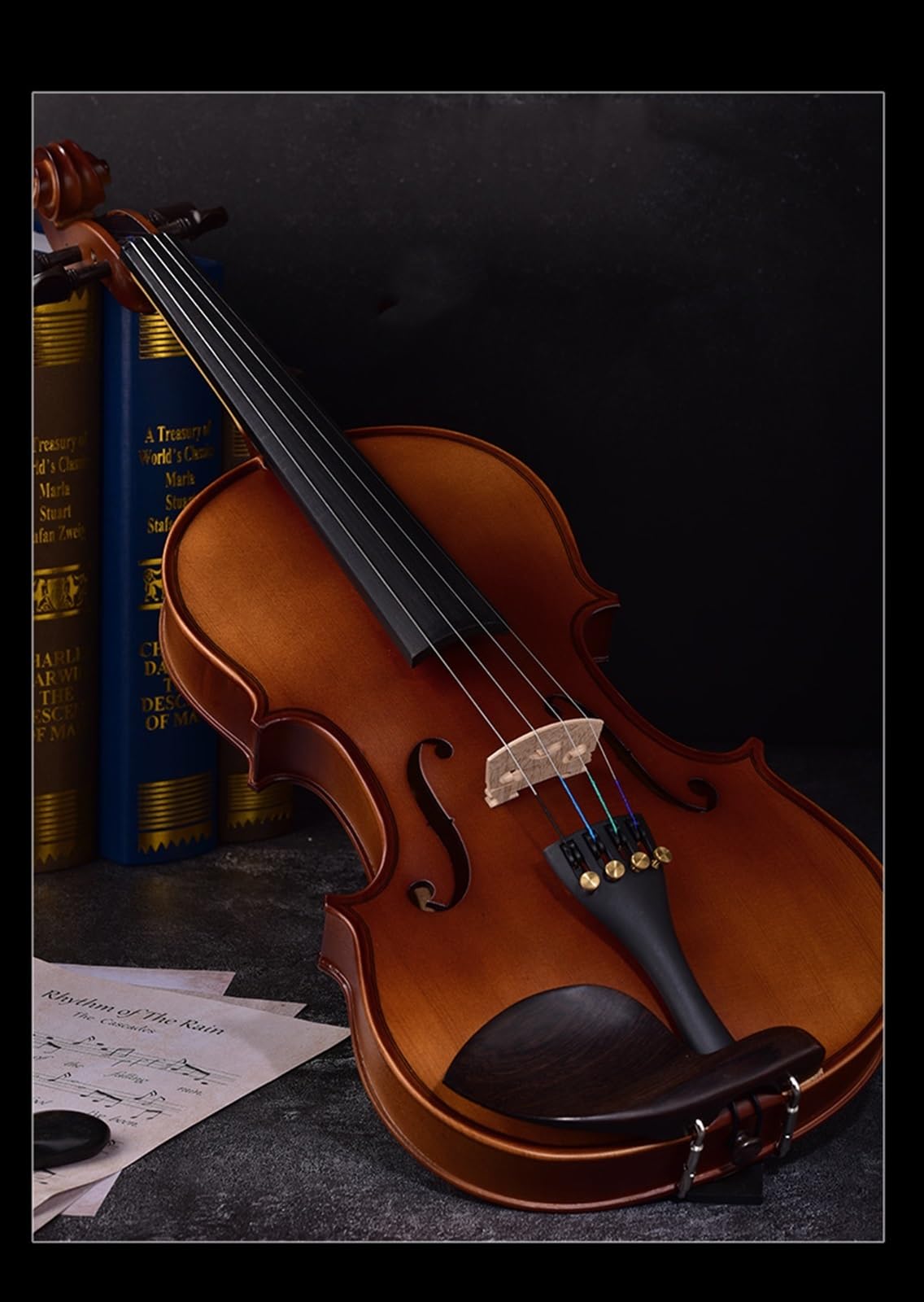 Violino Strumento Musicale Violino In Legno Per Principianti Fatto A Mano Professionale Per Adulti Orchestra Esame Strumento Solista(1/10)