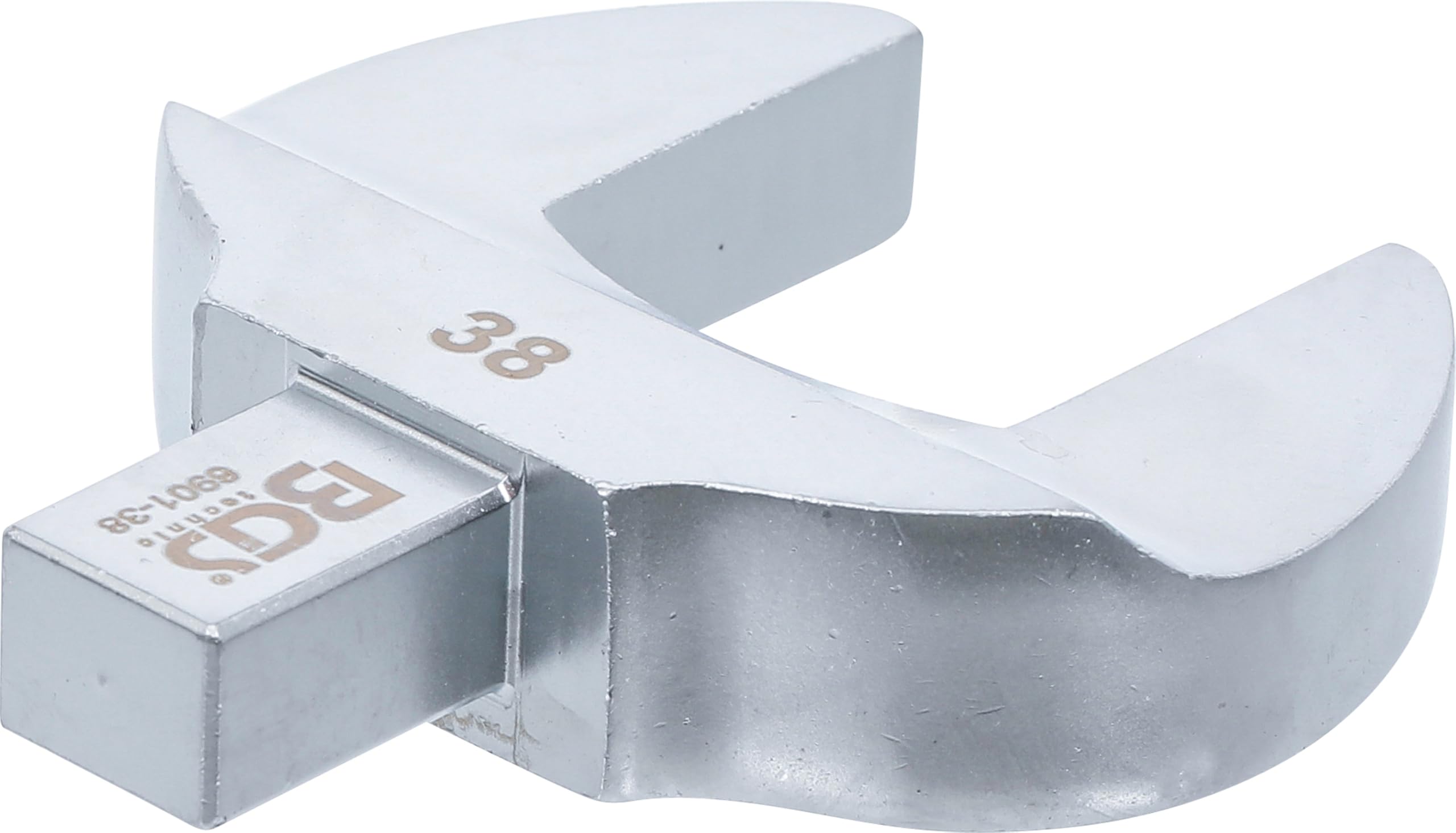 BGS 6901-38 | Llave de boca insertable | 38 mm | Sujeción 14 x 18 mm