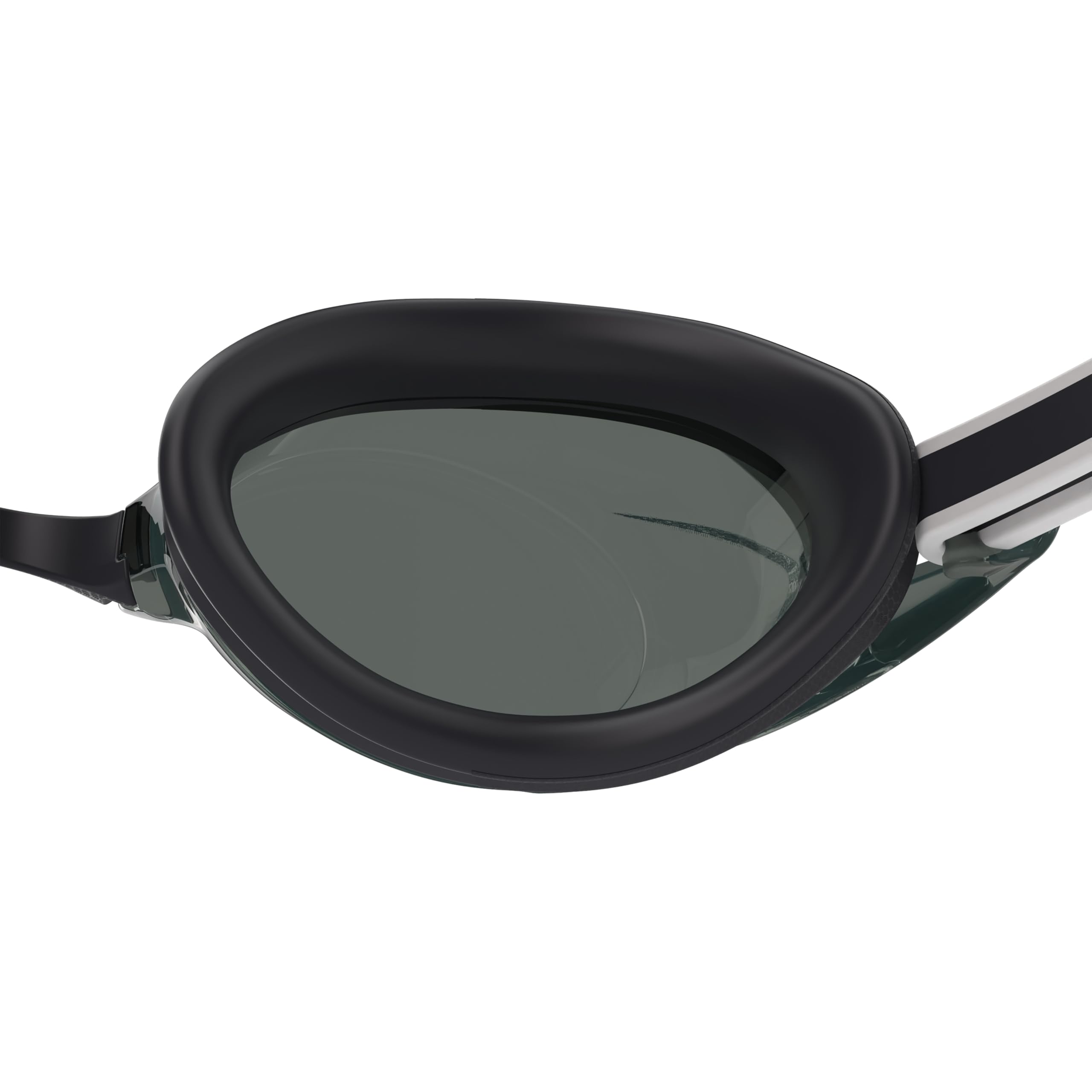 Speedo Vanquisher 3.0 Schwimmbrille für Erwachsene, niedriges Profil, Anti-Beschlag, UV-Schutz, latexfrei, Wettkampf-Schwimmbrille